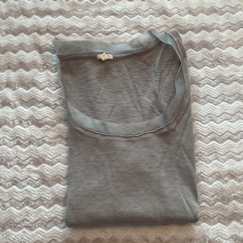 J. Crew Pewter T-Shirt Size XS
